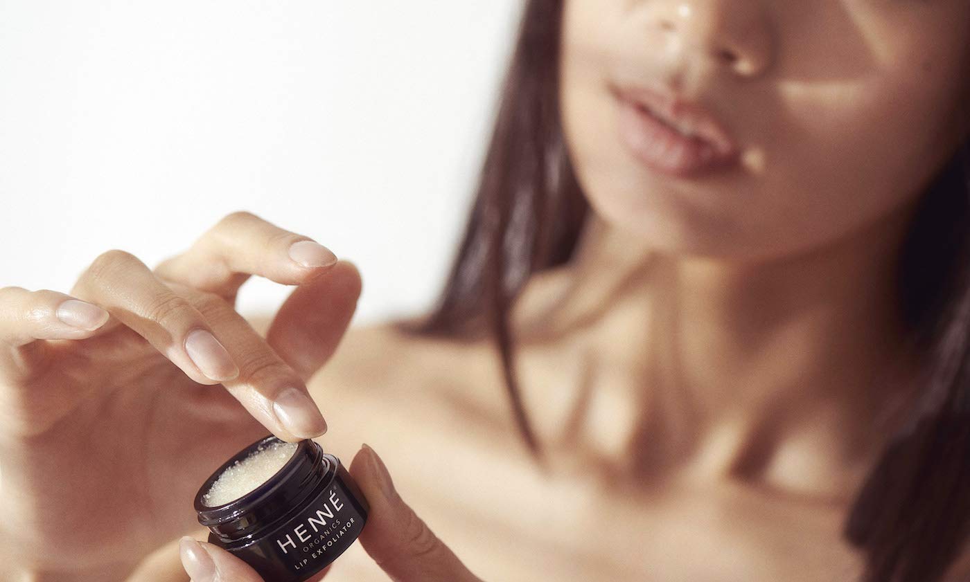 Henné Organics Lip Exfoliator - Natural and Organic Sugar Scrub - Lavender Mint Beauty and Personal Care HennÃ Organics