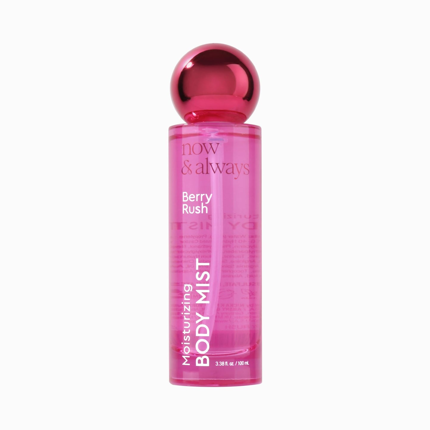 NICKA K NEW YORK Now & Always Body Mist, Lightweight Fragrance, Non-Sticky Elegant Scents, Ideal For Layering or Refreshing Throughout the Day (Berry Beauty & Personal Care NICKA K NEW YORK
