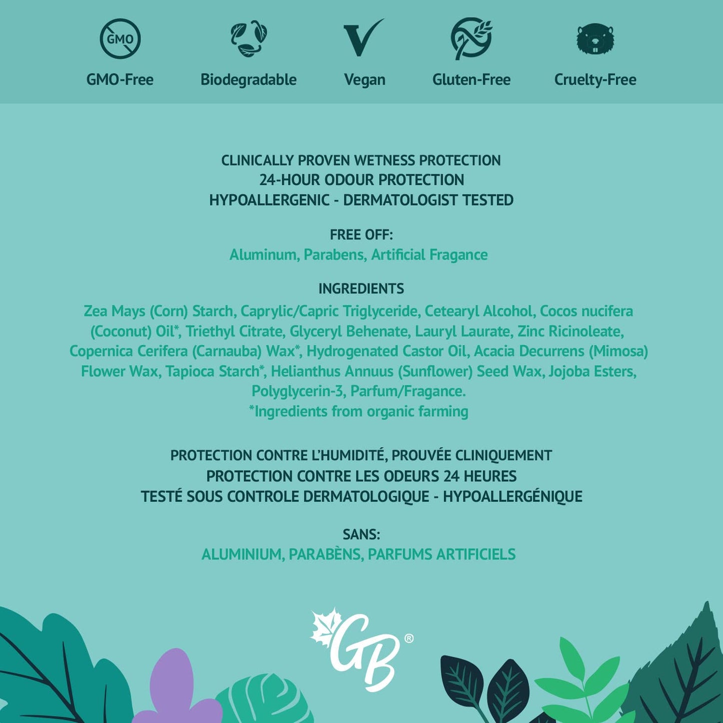 Green Beaver Bliss Antiperspirant, 50 GR Beauty and Personal Care The Green Beaver Company