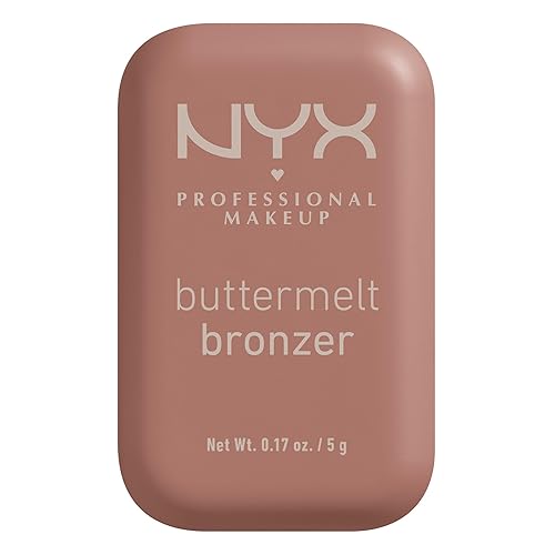 NYX PROFESSIONAL MAKEUP Matte Buttermelt Bronzer, Longwear Face Makeup with Up to 12 Hours of Wear, Vegan Formula - Deserve Butta (Light Medium Cool) Beauty & Personal Care NYX PROFESSIONAL MAKEUP