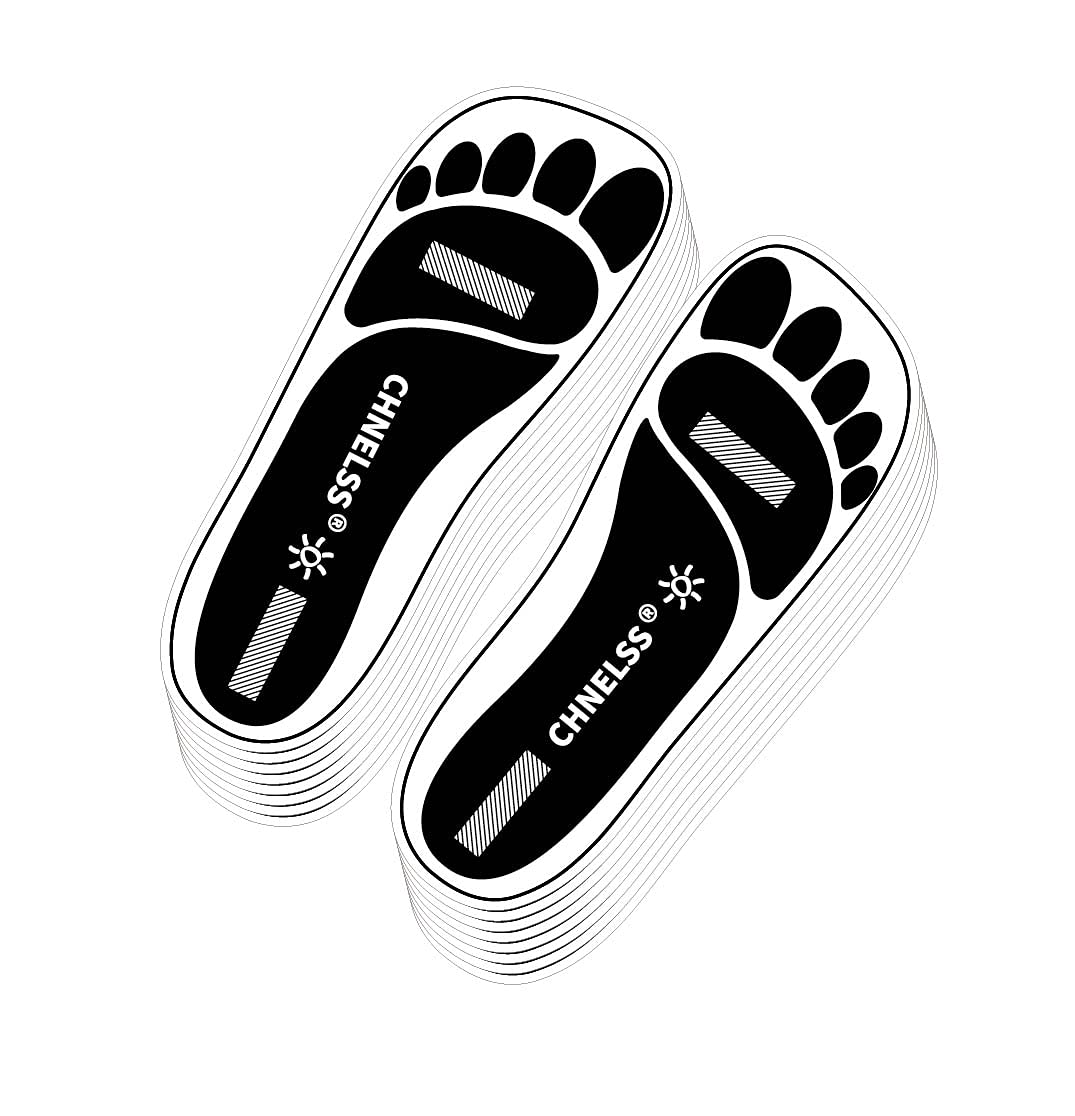 Black 120Pairs(240Feet)Disposable Spray Tanning Feet Pads for Hygienic Foot Protectors,Comfortable & Hygienic Spray Tan Pads Feet-Specifically for the Beauty & Personal Care CHNELSS