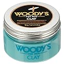 Woody's Premium Hair Clay for Men - Matte Finish, Pomade for Men Stronghold, Texturizing & Sculpting Hair Styling Clay, Flexible Control, 3.4 oz Beauty & Personal Care Woody's