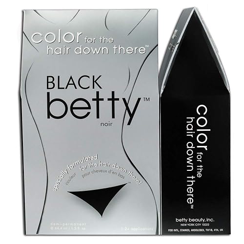 Black Betty - Color for the Hair Down There Kit Beauty & Personal Care Betty Beauty
