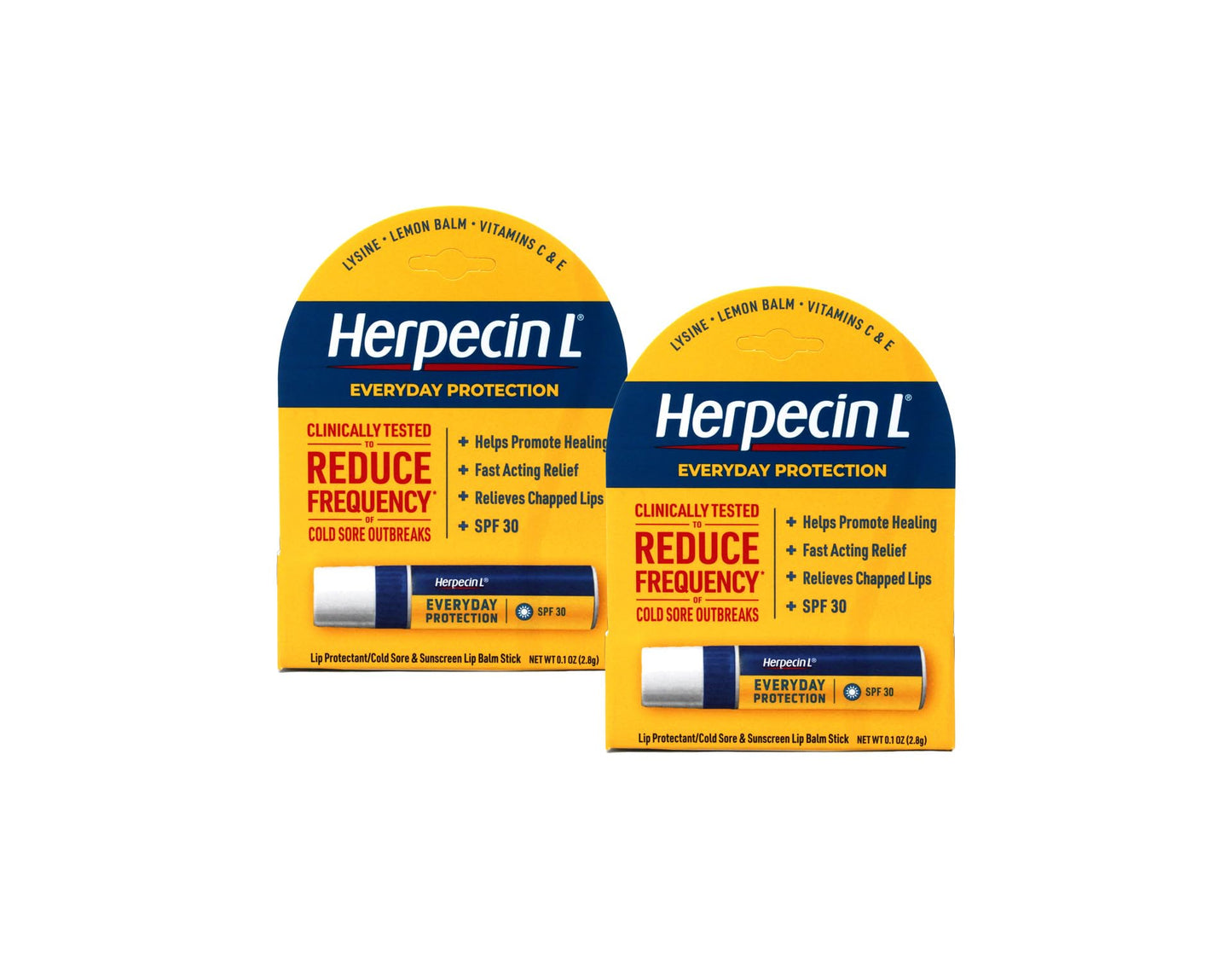 Herpecin-L Lip Balm Stick, 30 SPF, 0.1 Ounce (Pack of 2) by Herpecin-L Beauty and Personal Care Herpecin-L