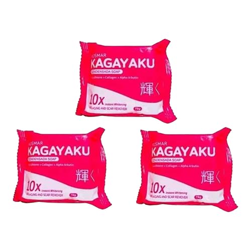 ROSMAR KAGAYAKU 3 Bars CONDENSADA Face & Body Soap, 70g Each Beauty & Personal Care ROSMAR KAGAYAKU