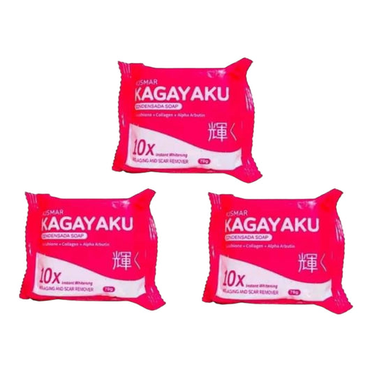 ROSMAR KAGAYAKU 3 Bars CONDENSADA Face & Body Soap, 70g Each Beauty & Personal Care ROSMAR KAGAYAKU