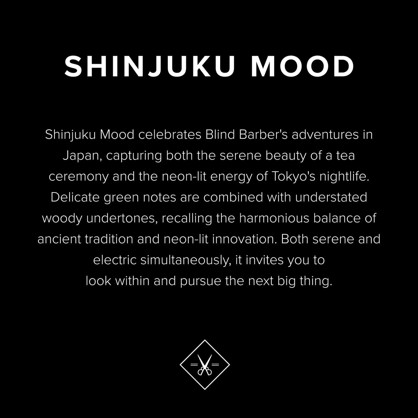 Blind Barber Shinjuku Mood Eau De Parfum - Smoky Cologne for Men - Notes of Tea, Suede, Birch Tar & Lavender - Long Lasting Perfumes for Men (1.69 Fl Beauty & Personal Care Blind Barber