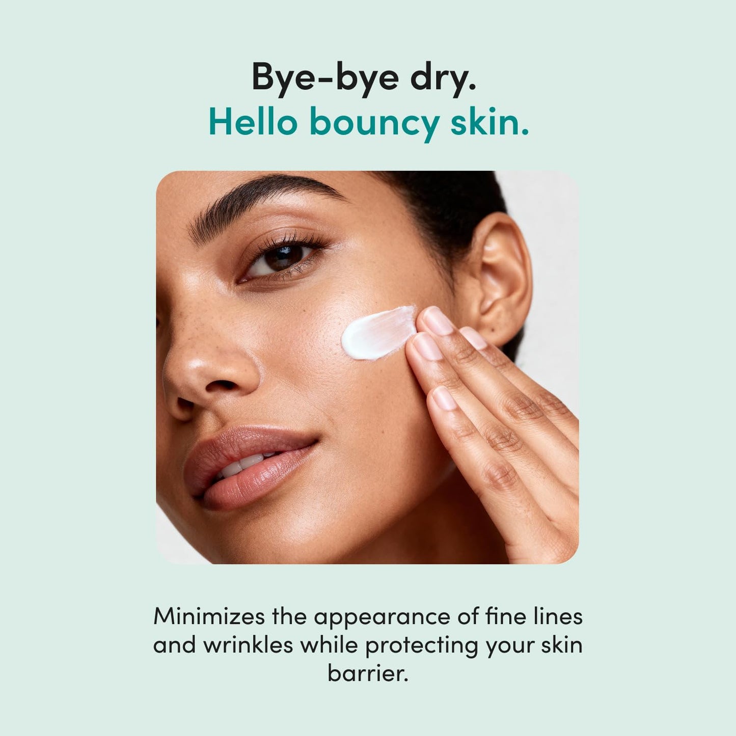 hers Hydrobounce Instant Moisturizer - Hyaluronic Acid, Squalane, & Probiotic Formula - Lightweight Daily Face Cream - Hydrating Vegan Facial Lotion Beauty & Personal Care HIMS & HERS