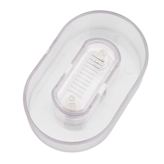 Beard Trimmer Rinser, Portable Shaving Cleaner Tool for Manual Push Type Beard Clipper, Water Conservation, Beard Clipper Rinser (Transparent) Beauty and Personal Care Pomya