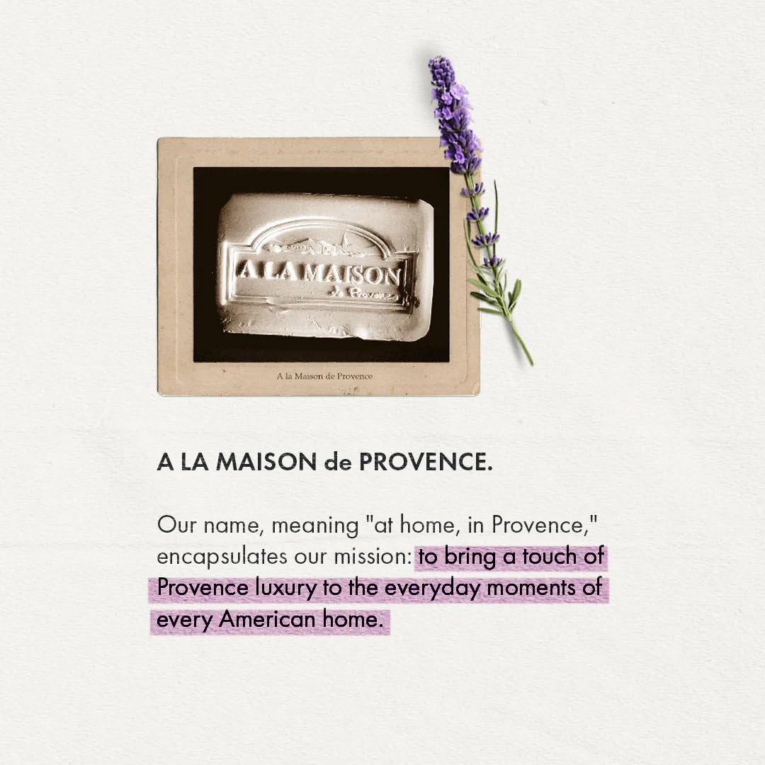 A LA MAISON French Liquid Hand Soap, Rosemary Mint - Natural Hand Wash Made with Essential Oils - Biodegradable, Plant-Based, Vegan, Cruelty-Free Beauty & Personal Care A LA MAISON