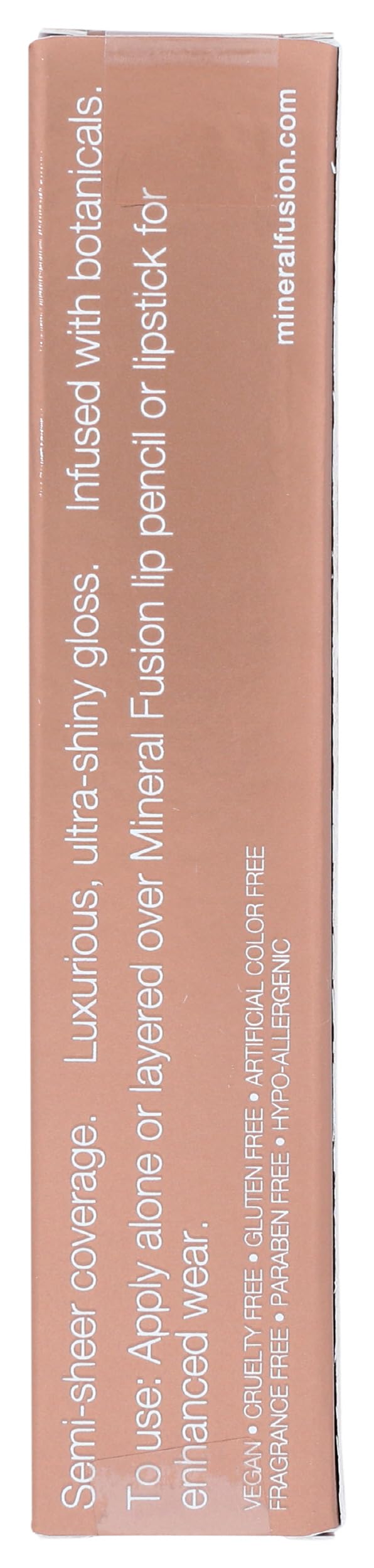 Mineral Fusion Lip Gloss, Scarlet, 0.135 Ounce Beauty & Personal Care Mineral Fusion