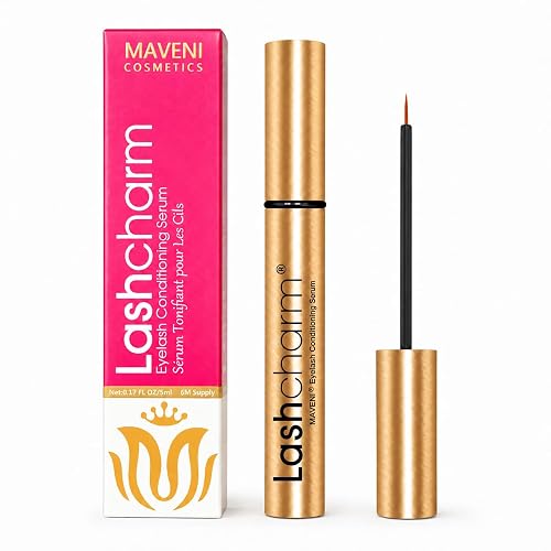 MAVENI Lash Enhancing Serum, Eyelash Conditioning Serum for Longer-Looking, Fuller-Looking Lashes, Daily Lash Care for Thin, Sparse & Fragile Lashes Beauty & Personal Care MAVENI