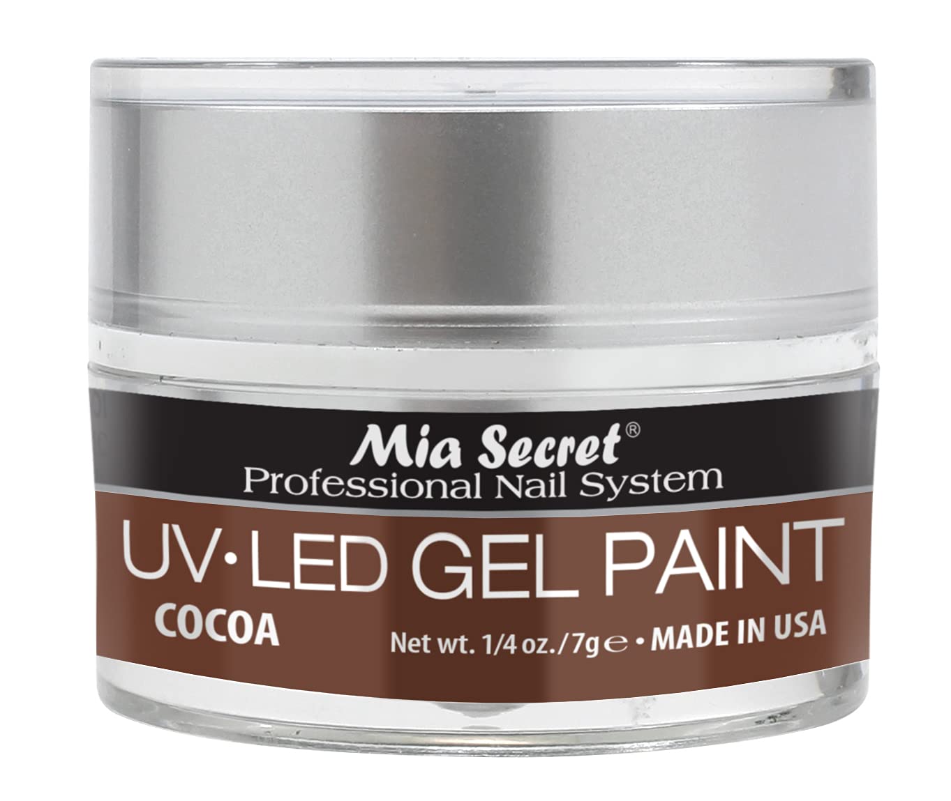 Mia Secret Professional Nail System UV/LED Gel Paint - 5 grams (Cocoa) Beauty & Personal Care Mia Secret