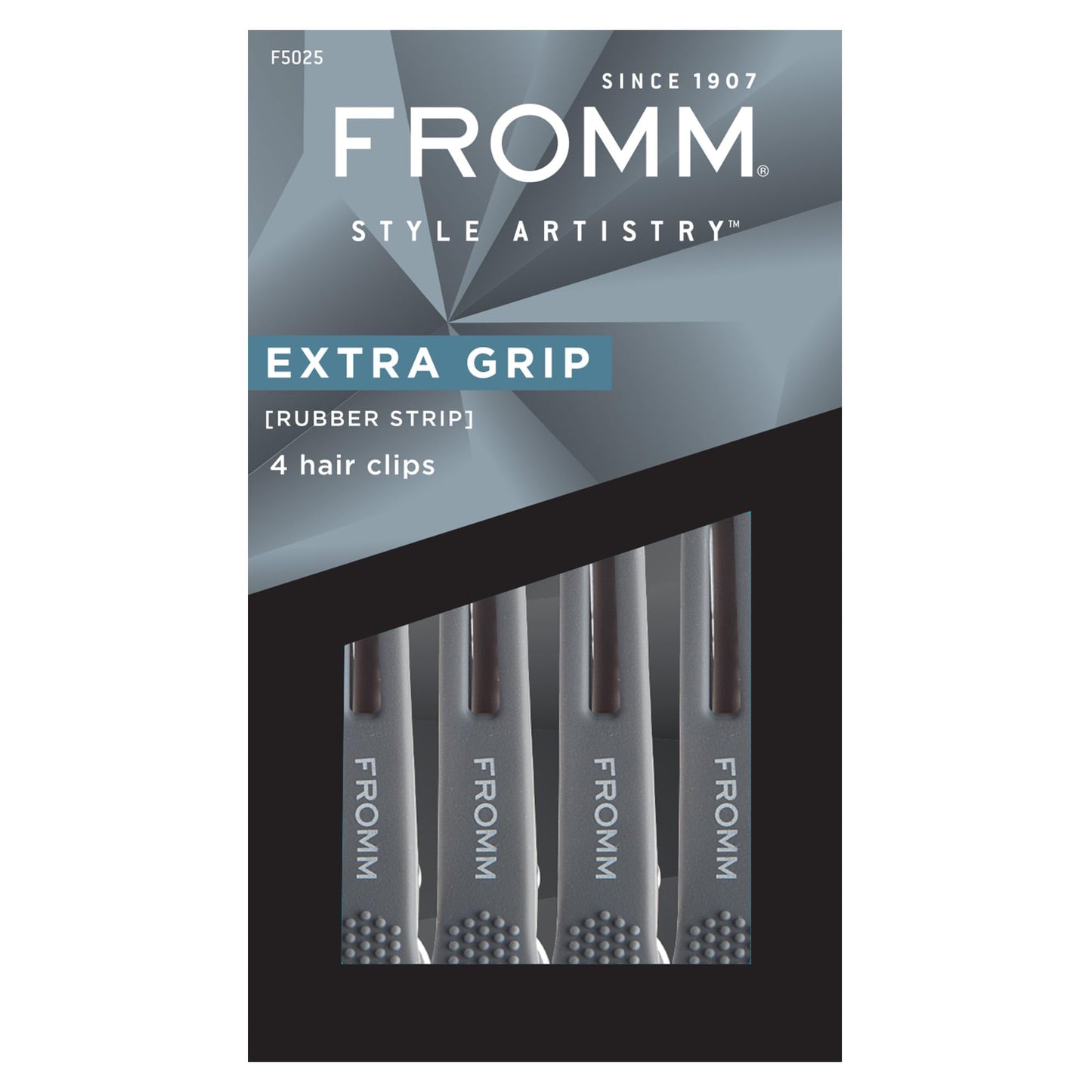 Fromm F5025 Extra Grip Rubberized Clip (Pack of 4) Beauty & Personal Care Fromm