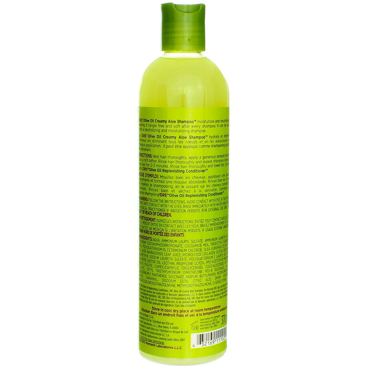 ORS Olive Oil Creamy Aloe Shampoo for Rejuvenating Moisture (12.5 oz)