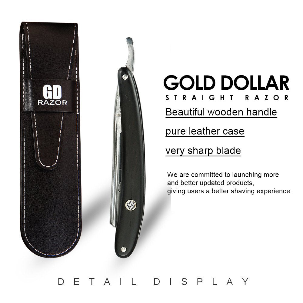 Gold Dollar Shaving Ready Cut Throat Razor Straight Razor Beauty and Personal Care Gold Dollar