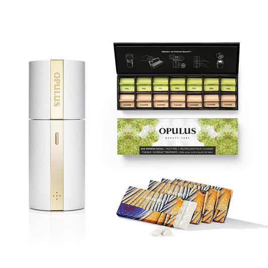 OPULUS Beauty Labs Smooth & Brighten System Collection, Activator with AHA Facial & Vitamin C Concentrate, Skin Renewal Trio, Skin Care Beauty & Personal Care OPULUS Beauty Labs