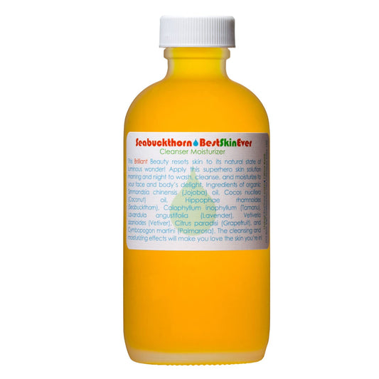 Living Libations - Organic Best Skin Ever All-In-One Facial Cleanser, Exfoliator + Moisturizer | Natural, Wildcrafted, Vegan Clean Beauty Beauty & Personal Care LIVING LIBATIONS