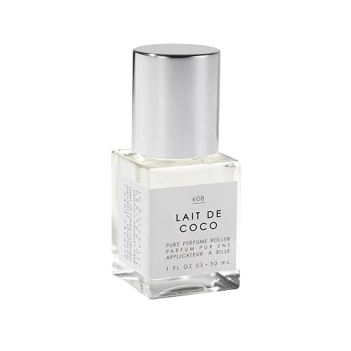 Le Monde Gourmand Lait de Coco Perfume Oil - 1 fl oz (30ml) - Fresh, Creamy, Clean with Vanilla and Coconut Fragrance Notes Beauty & Personal Care Le Monde Gourmand