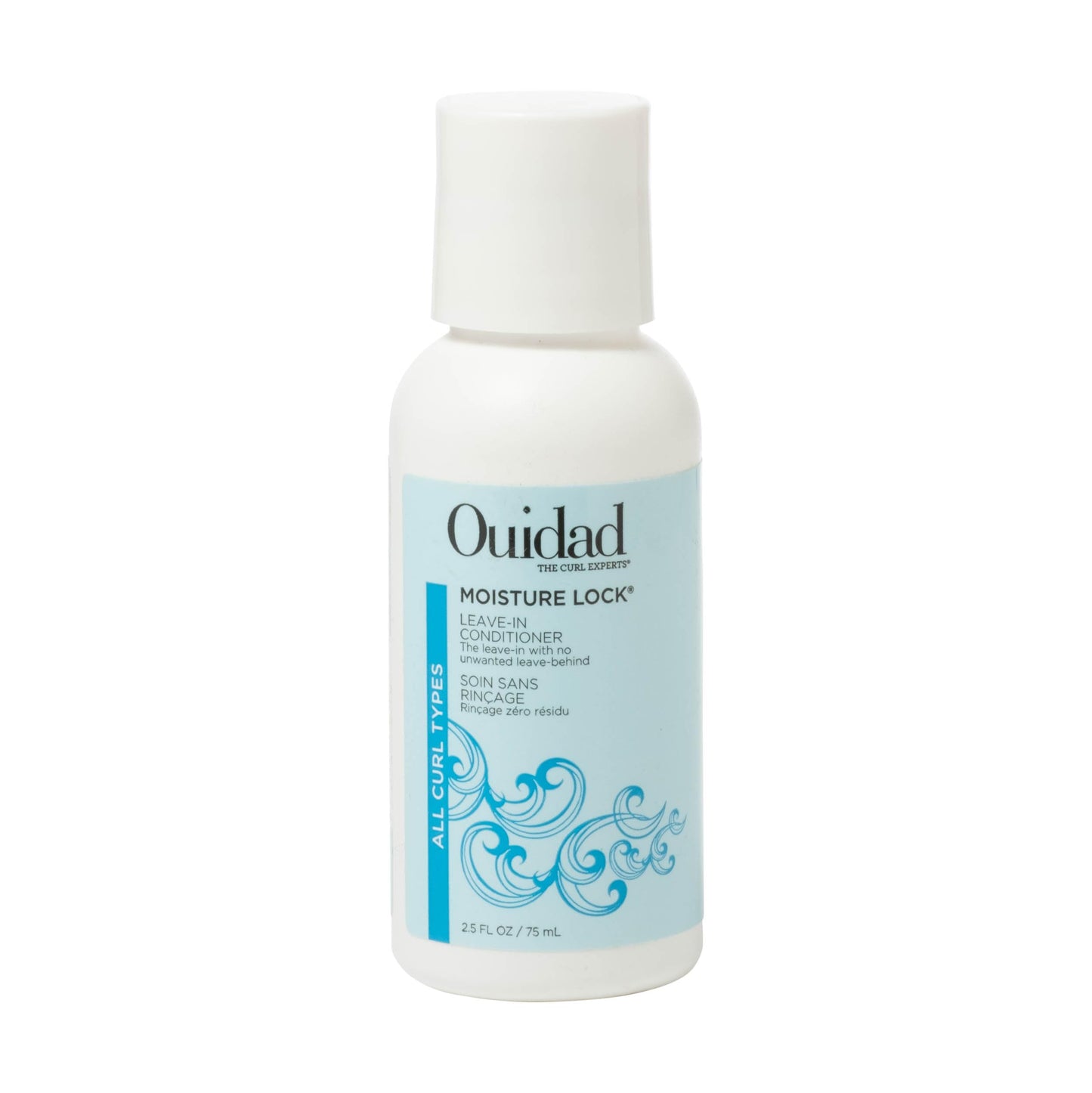 Ouidad Moisture Lock Leave In Conditioner for Curly Hair - 2.5 fl oz, Hydrating Hair Detangler, 2-in-1 Moisturizing Conditioner & Primer for Soft Beauty & Personal Care Ouidad