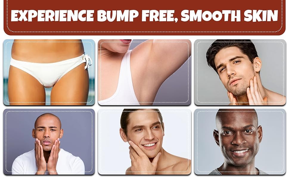 BUMP Terminator Fast Acting, Alcohol BASED, Water Free Anti Razor Bumps, Ingrown Hair, Skin Treatment for Face, Neck, Bikini Area, Legs & Back Of Head Beauty and Personal Care BREEJ