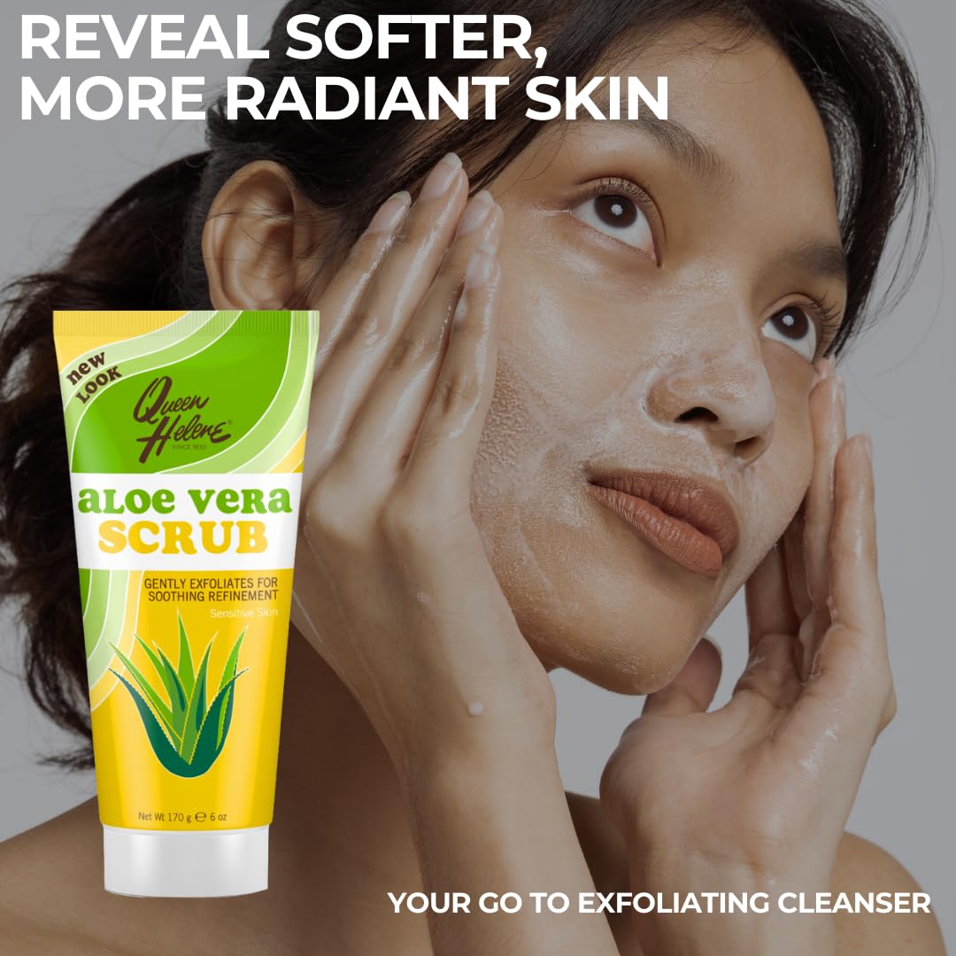Queen Helene Aloe Vera Scrub 6oz. 6 Ounces (536313) Beauty & Personal Care Queen Helene