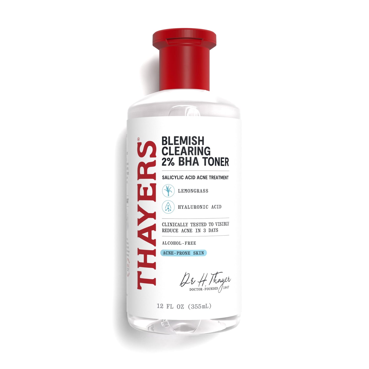 Thayers Blemish Clearing Salicylic Acid Toner, Acne Treatment Face Toner with 2% Salicylic Acid, Soothing and Non-Stripping Skin Care, 12 Fl Oz Beauty & Personal Care THAYERS