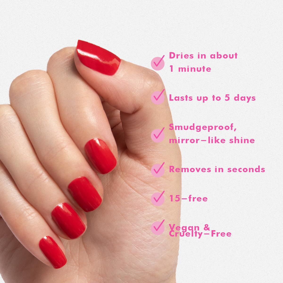 Olive & June Quick Dry Nail Polish, Smooch