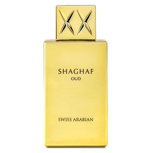 Swiss Arabian Shaghaf Oud - Luxury Products From Dubai - Long Lasting, Addictive Personal EDP Spray Fragrance - Seductive Signature Aroma - 2.5 Oz Beauty & Personal Care Swiss Arabian