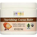Aura Cacia Natural Cocoa Body Butter, 4 Ounce - 6 per case.6 Beauty & Personal Care Aura Cacia