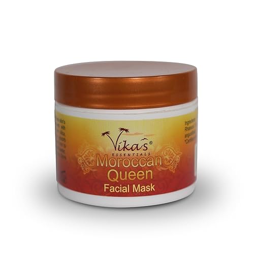 Vika's Essentials Organic Facial Clay Mask 'Moroccan Queen' Beauty & Personal Care Vika's Essentials