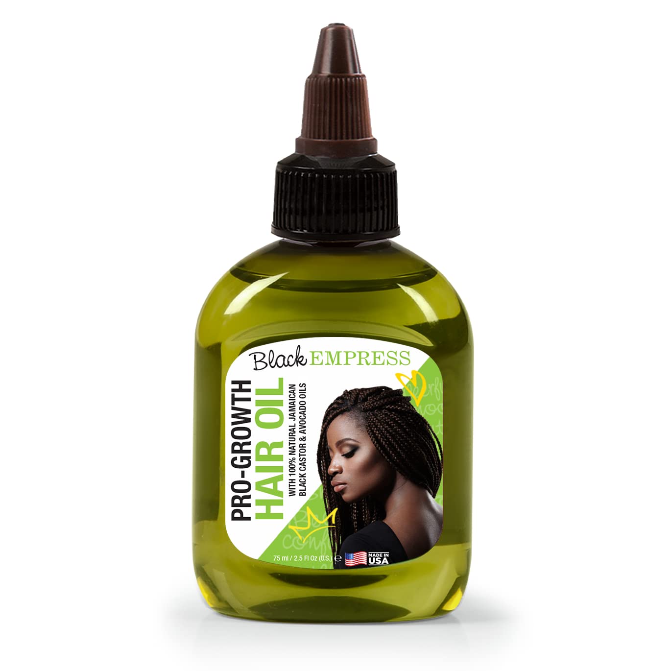 SFC Black Empress Pro-Growth Jamaican Black Castor & Avocado Hair Growth Hair Oil 2.5 oz. Beauty & Personal Care SFC
