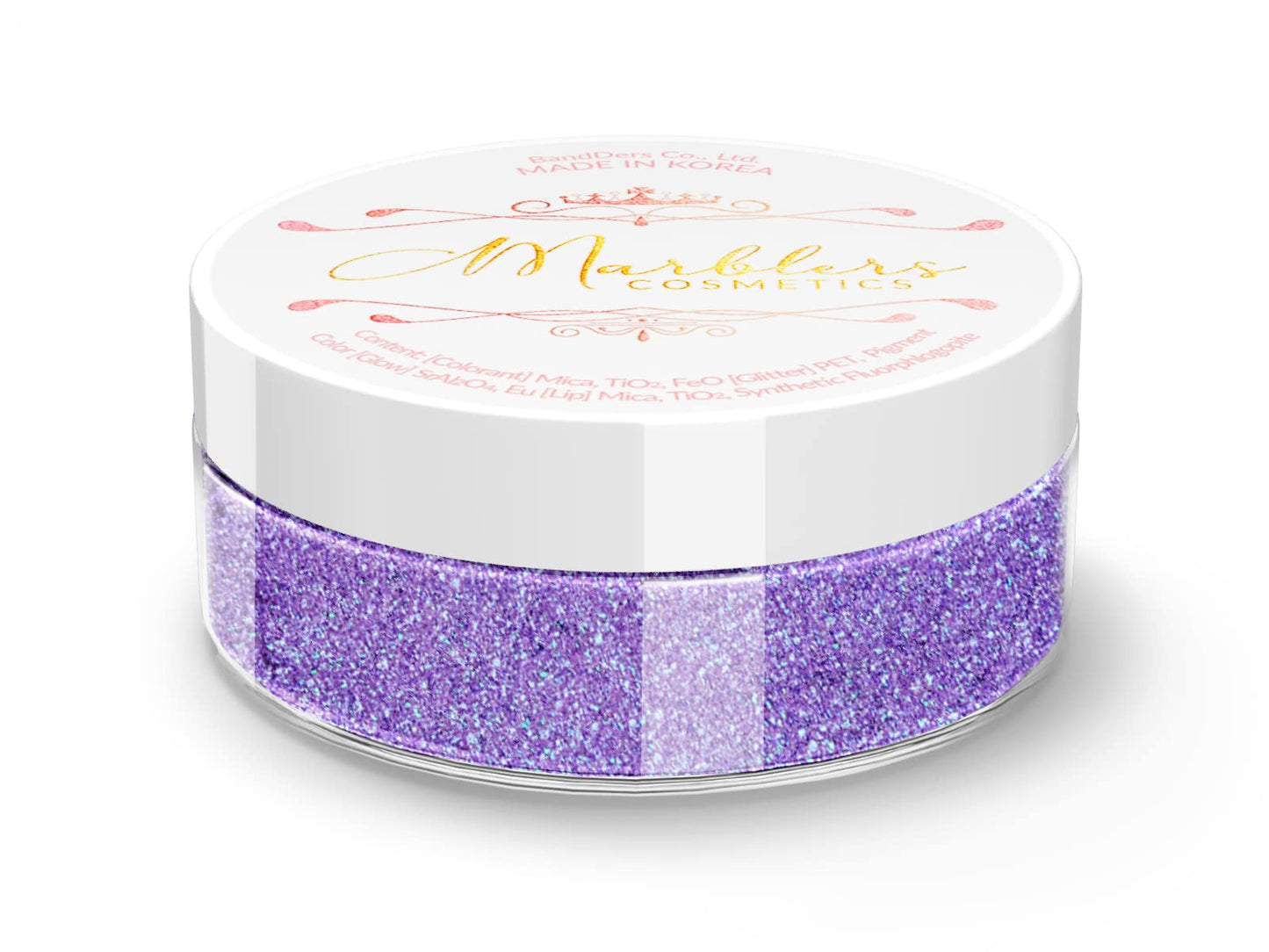 MARBLERS Chunky Natural Mica Powder [Stardust Pearl] 0.11oz (3g) | Highly Pigmented | Non-Toxic, Vegan, Cruelty-Free | Eyeshadow, Body Butter, Nail Beauty & Personal Care MARBLERS
