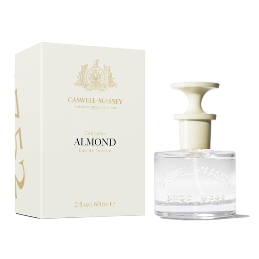 Caswell-Massey Almond Eau de Toilette, Cherry, Almond Flower, Sandalwood Fragrance, Perfume for Women, 2.0 Fl Oz Beauty & Personal Care Caswell-Massey