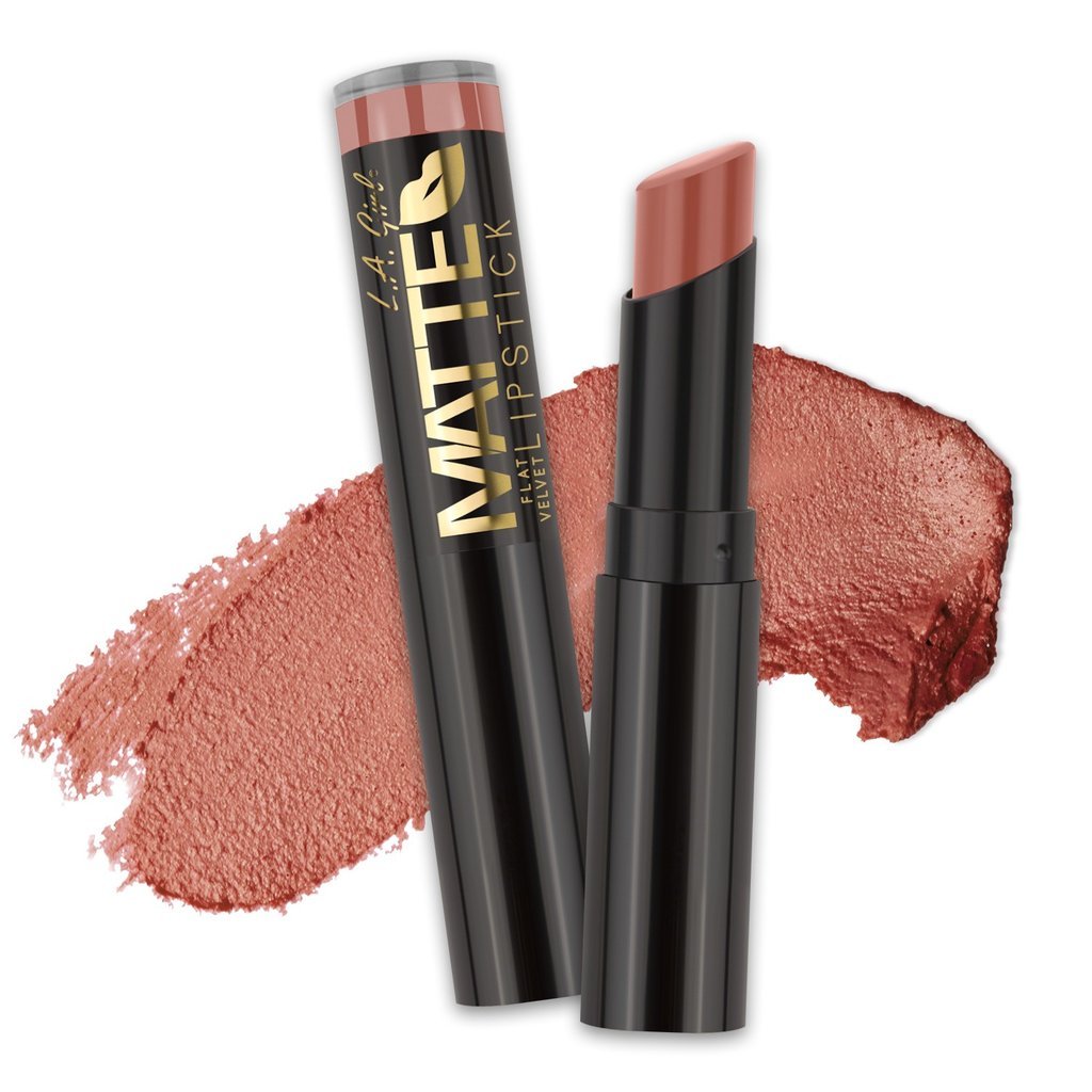 (3 Pack) L.A. GIRL Matte Flat Velvet Lipstick - Snuggle Beauty & Personal Care L.A. Girl