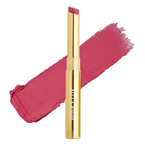Winky Lux Skinny Plump Demi Matte Lipstick - Cool Toned Pink Lip, Natural Plump Lipstick, Weightless Long Lasting Soft Matte Lip Crayon, Infused with Beauty & Personal Care Winky Lux