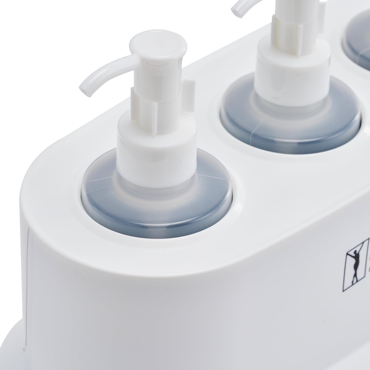 Master Massage Three Bottles Massage Oil, Lotion, Cream Warmer Heater with Empty Bottles- Massage Cream Heating Device- Salon Spa Body Therapy, White Beauty & Personal Care Master Massage Equipment