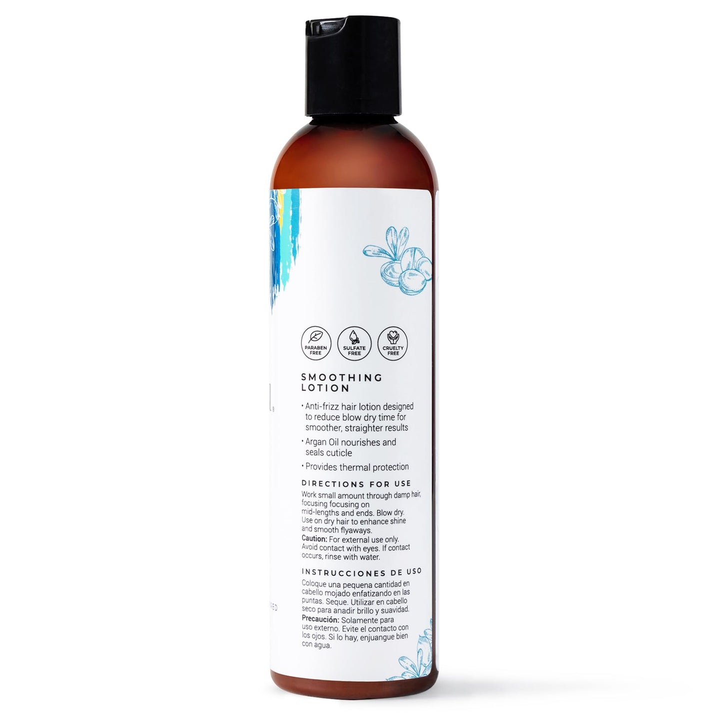 Cibu Smoothing Lotion | Styling Cream for Straightening Hair | At Home Smoothing Treatment | Anti Frizz Creme | Hair Straightener | Flyaway Smoother | Beauty & Personal Care CIBU