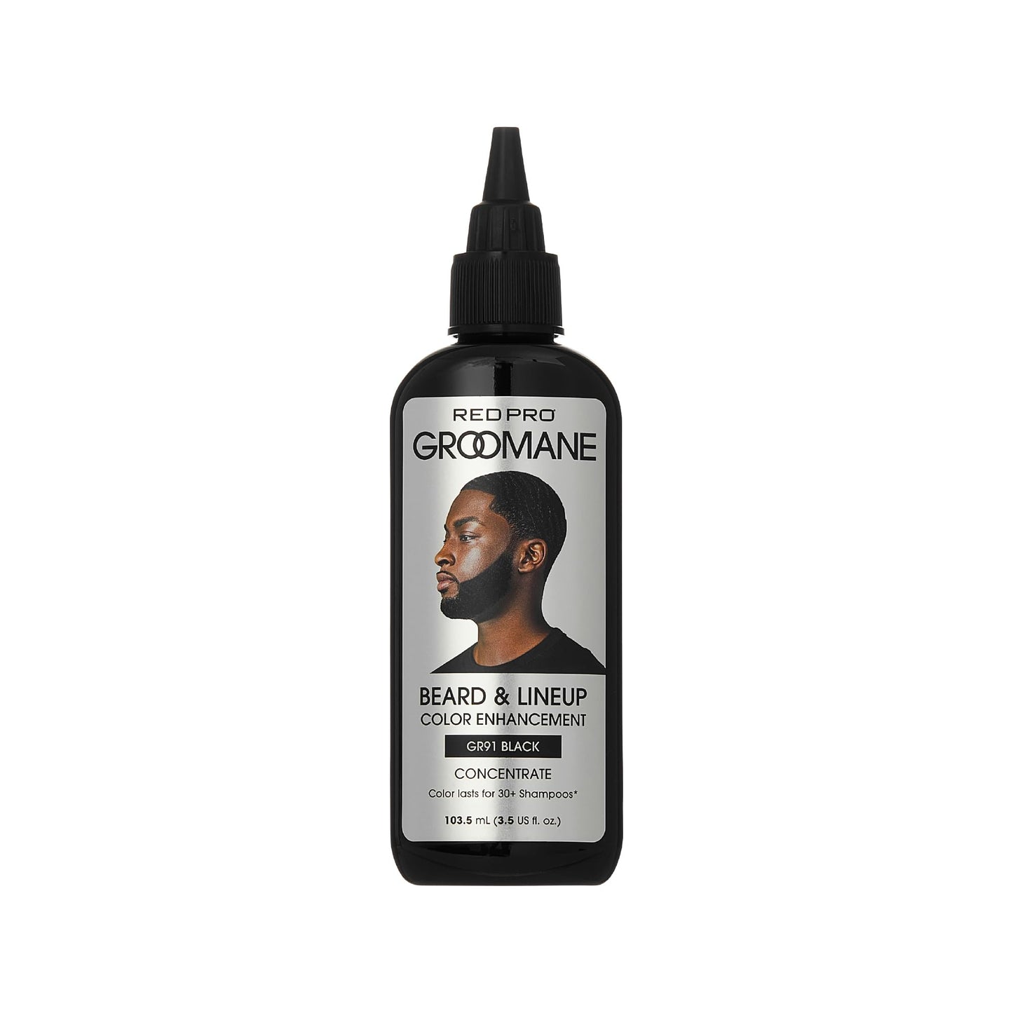 RED Pro GROOMANE Beard & Lineup Color Enhancement for Airbrush, Natural Semi-Permanent Barber Beard Dye, Long-Lasting Gray Coverage, Men Hairline Beauty & Personal Care RED Pro