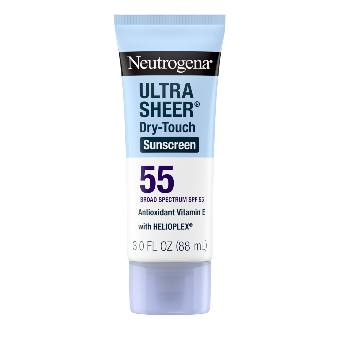 Neutrogena Ultra Sheer Dry-Touch Sunscreen SPF 55 for Face & Body, Lightweight Non Greasy Broad Spectrum UVA/UVB Protection, No White Cast, Water Beauty & Personal Care Neutrogena