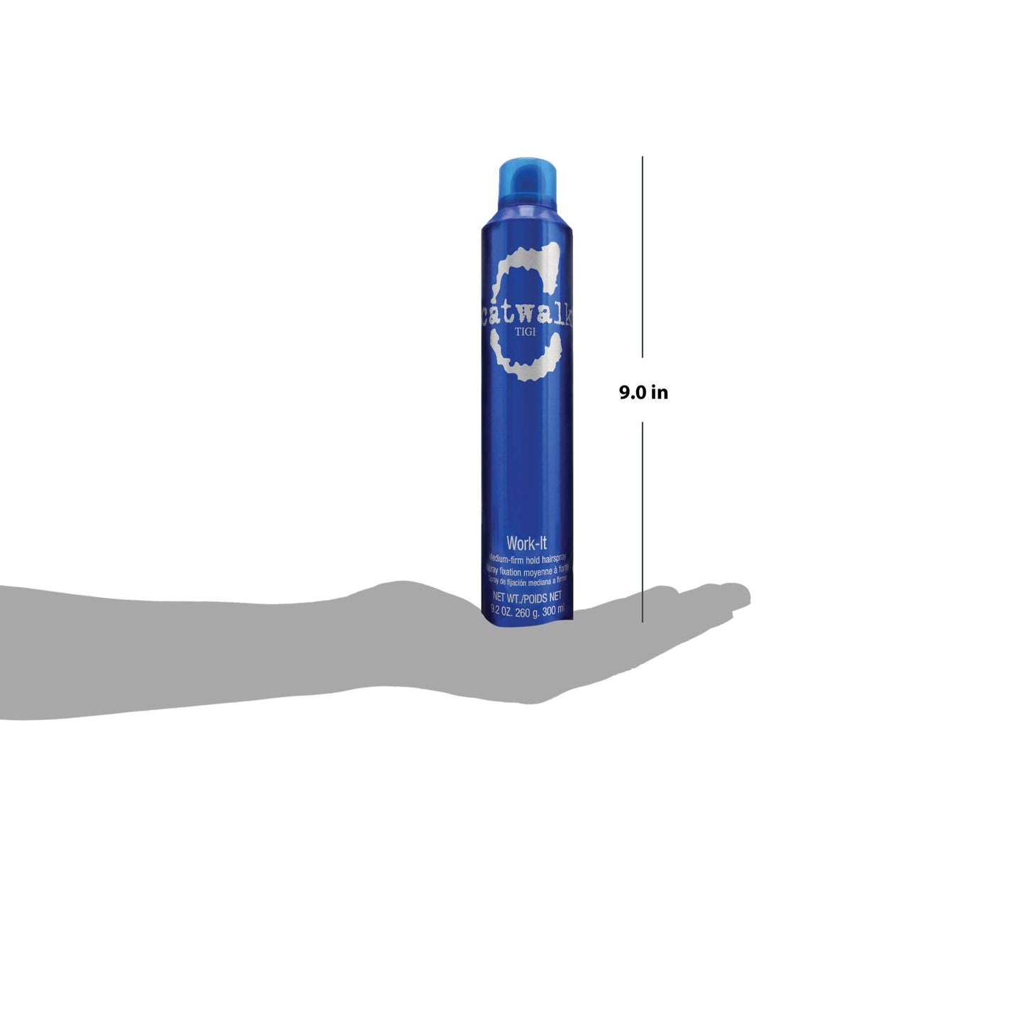 TIGI Catwalk Work-It Medium Firm Hold Hairspray 9.2 oz Beauty & Personal Care TIGI