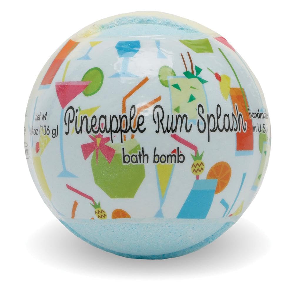 Bath Bomb - PINEAPPLE RUM SPLASH Beauty & Personal Care Primal Elements