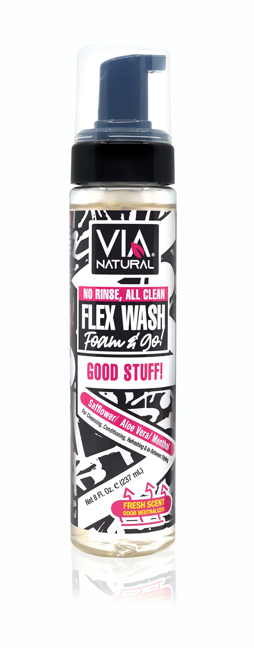 Via Natural Freestyle Flex Wash Foam & Go Beauty & Personal Care Via Natural
