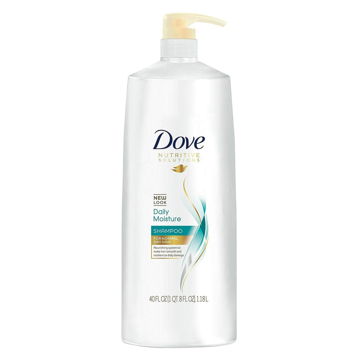 Dove Damage Therapy Daily Moisture Shampoo - 40 Ounce Pump (2 Pack) Beauty & Personal Care Dove