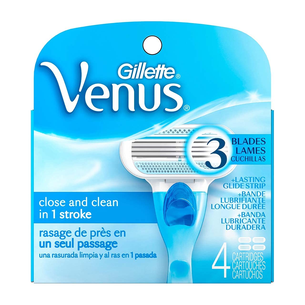 Gillette Venus Cartridges 4 Each (Pack of 3) Beauty and Personal Care Gillette Venus