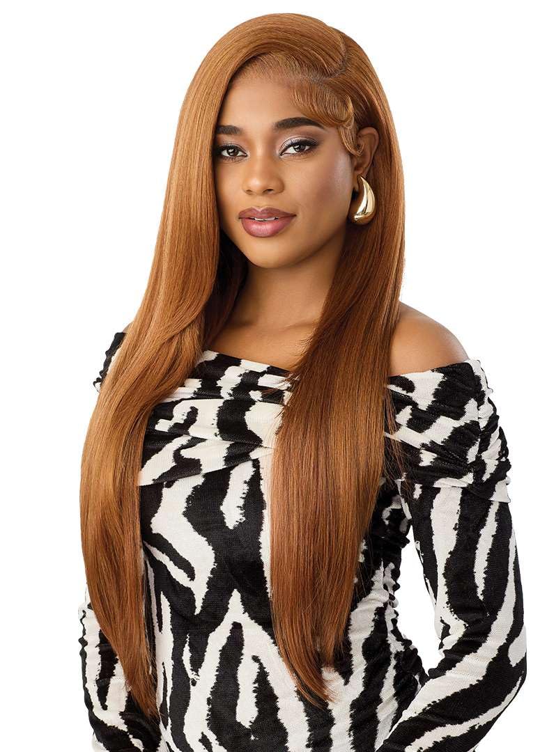 Outre Lace Front Wig - Melted Hairline - TruCurve - TruCurve 11 (DARK BROWN 2)