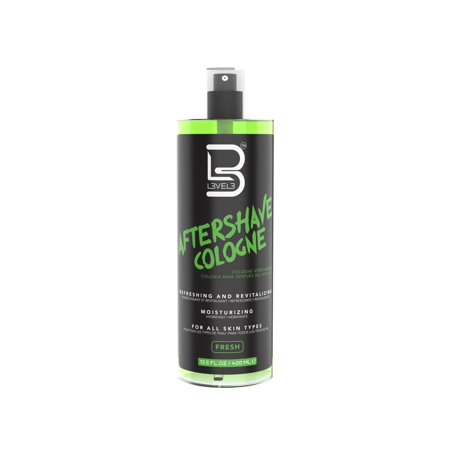 L3 Level 3 After Shave Spray Cologne - Softens Skin - Refreshes and Relieves Face and Skin - Moisturizing Formula Level Three After Shaving, Fresh Beauty & Personal Care L3