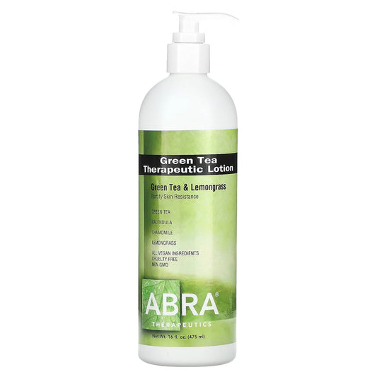Abra Therapeutics Green Tea Therapeutic Lotion, 16 fl oz (475 ml) Beauty & Personal Care Abra