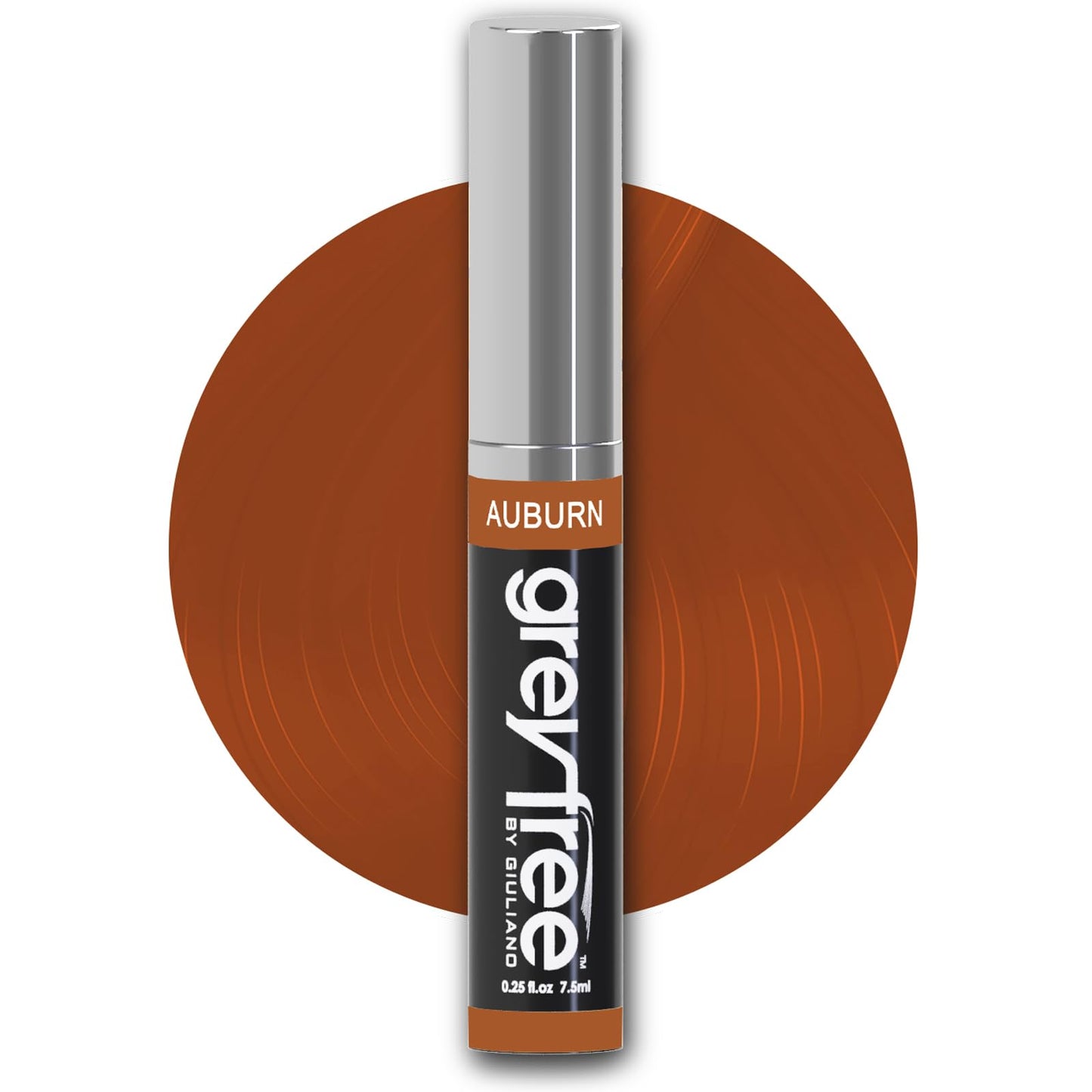 Greyfree Hair Mascara Root Touch-Up for Gray Hair | Precision Hairline Concealer for Brows & Beard (AUBURN) Beauty & Personal Care Greyfree
