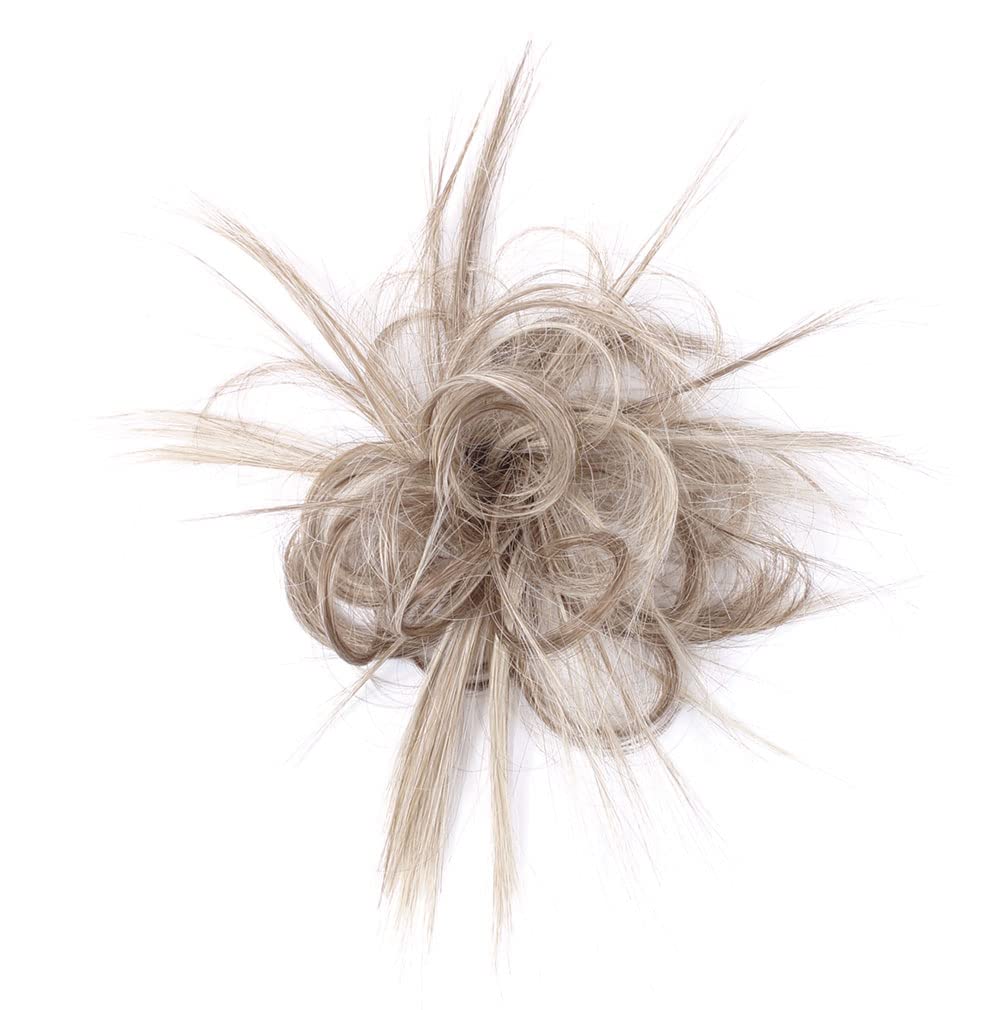 Hairdo Spiky Clip Textured Natural Looking Hairpiece Clip by Hairuwear - R56 60 Silver Mist